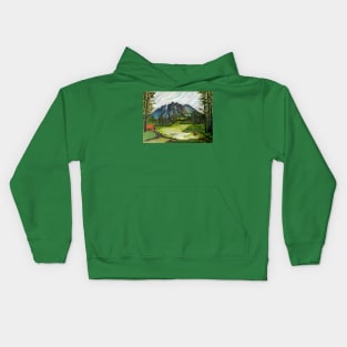 BAJO EL CIELO Y LA MONTAÑA Kids Hoodie